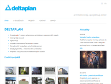 Tablet Screenshot of deltaplan.cz